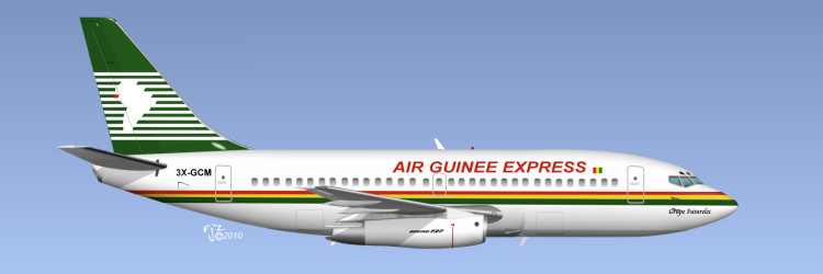 Air Guinee Express Airline 2UGIP Future Express information Guinea