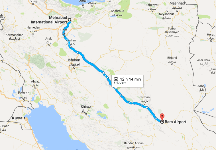 تهران بم