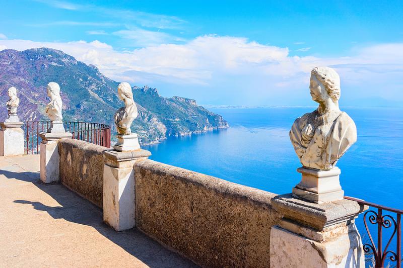 Amalfi Ravello Terrace-Amalfi Coast-Italy