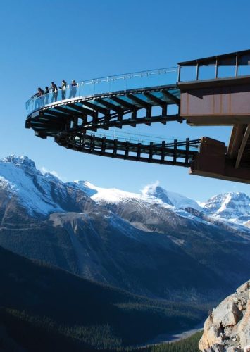Banff Glacier Skywalk-Alberta-Canada