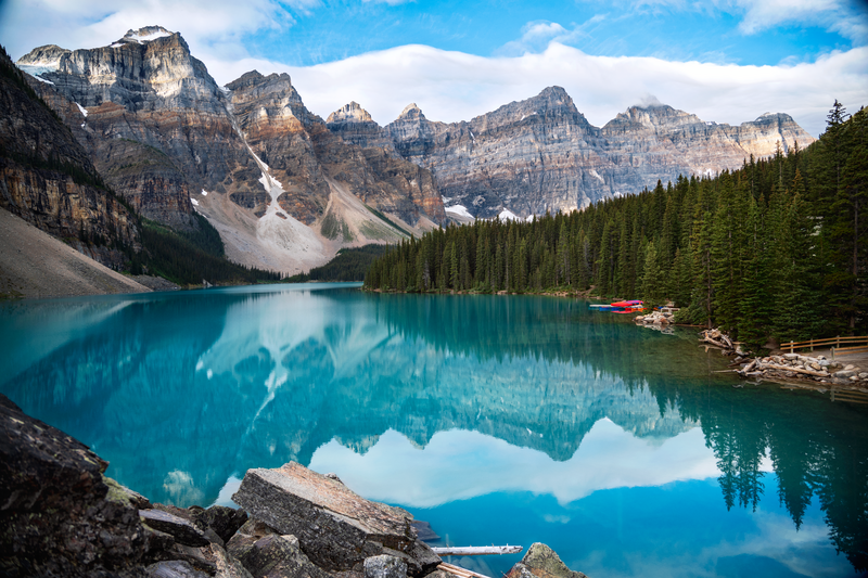 Banff Moraine Lake Hikes-Alberta-Canada