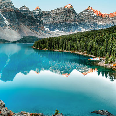 Banff Rocky Mountain Rivers-Alberta-Canada