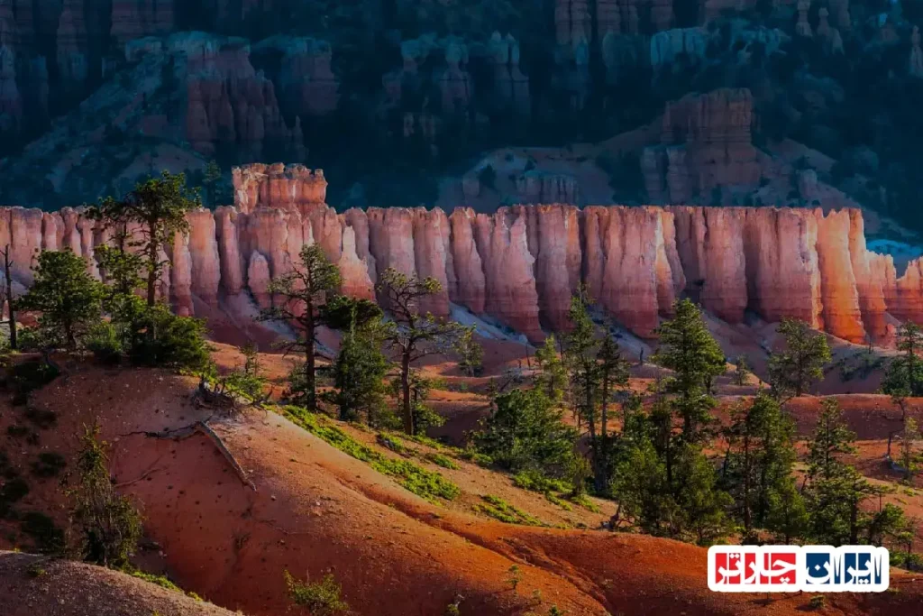 غروب افسونگر در دل اوتاه: کشف Bryce Canyon Sunset Ridges