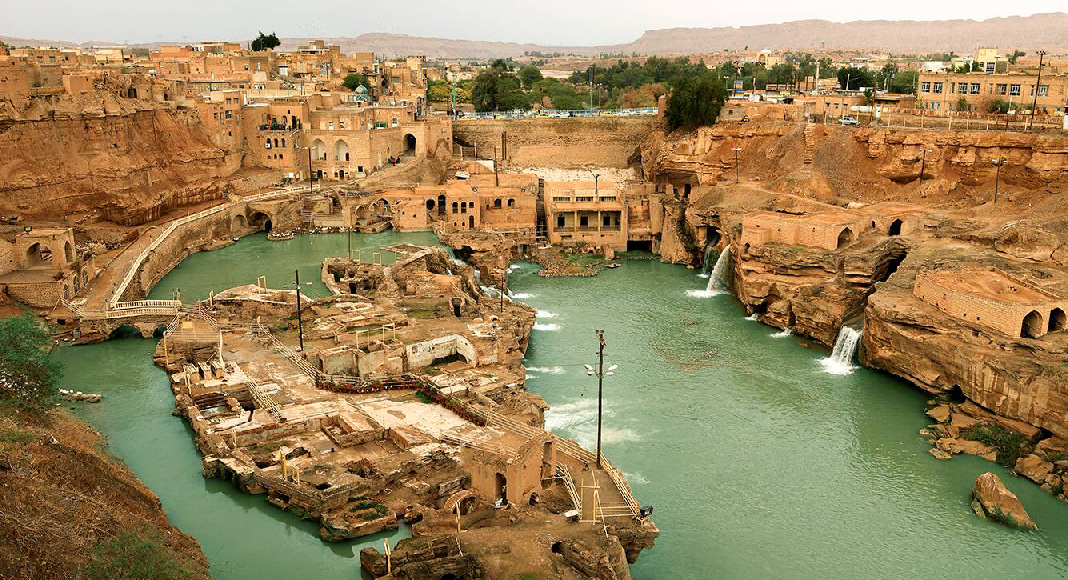 کشف رمزهای معماری سازه‌های آبی شوشتر با نگاهی نوین