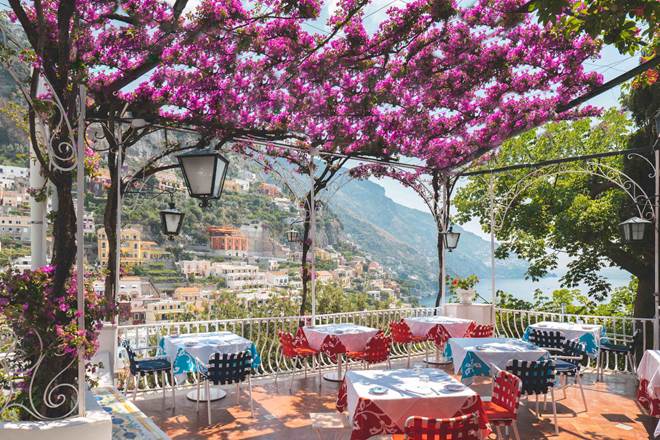 Amalfi Positano Iconic Cafes-Amalfi Coast-Italy
