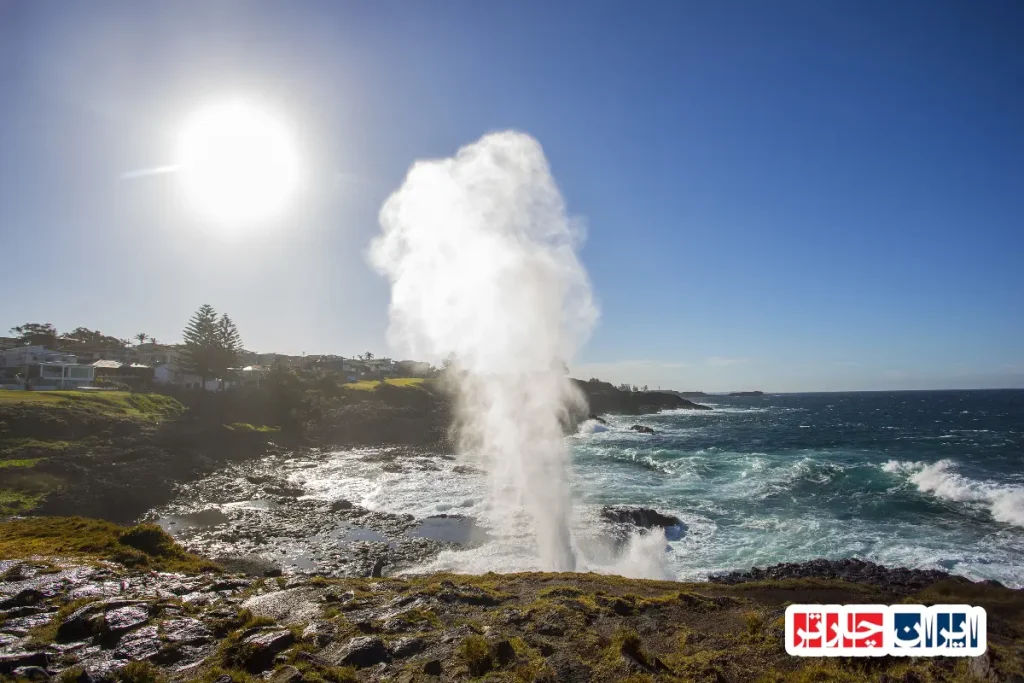 Blowhole at Kiama