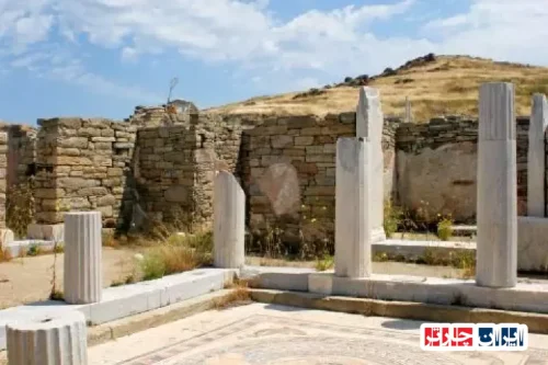 Delos Archaeological Site Near Mykonos