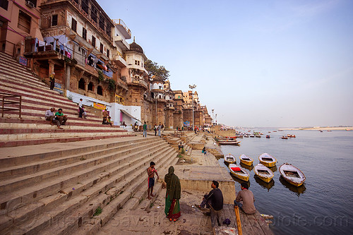 Ganges River Ghats-Varanasi-India