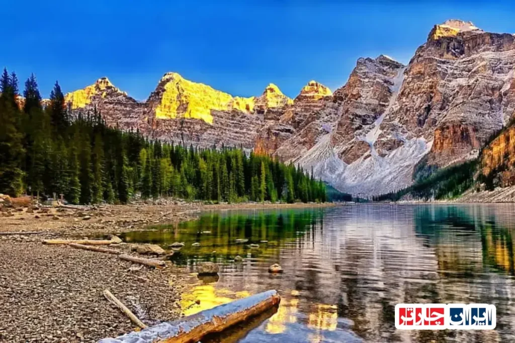 Banff Lake Louise Vibrant Meadows