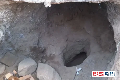 کنترل و بازداشت حفار میراث تاریخی در مقابله با قاچاق آثار