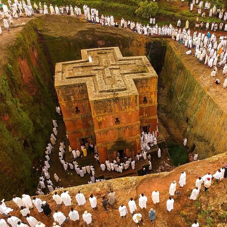 Lalibela Rock-Hewn Churches-Amhara Region-Ethiopia