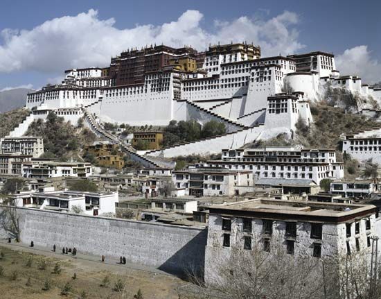 Lhasa Potala Palace-Tibet-China