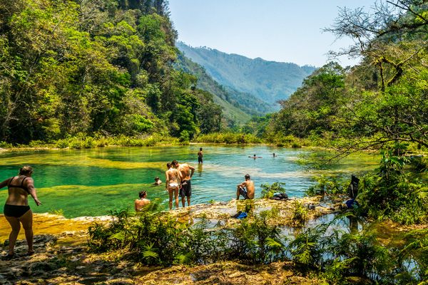 Semuc Champey Natural Monument-Alta Verapaz-Guatemala