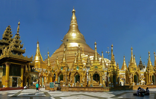 Shwedagon Pagoda-Yangon-Myanmar