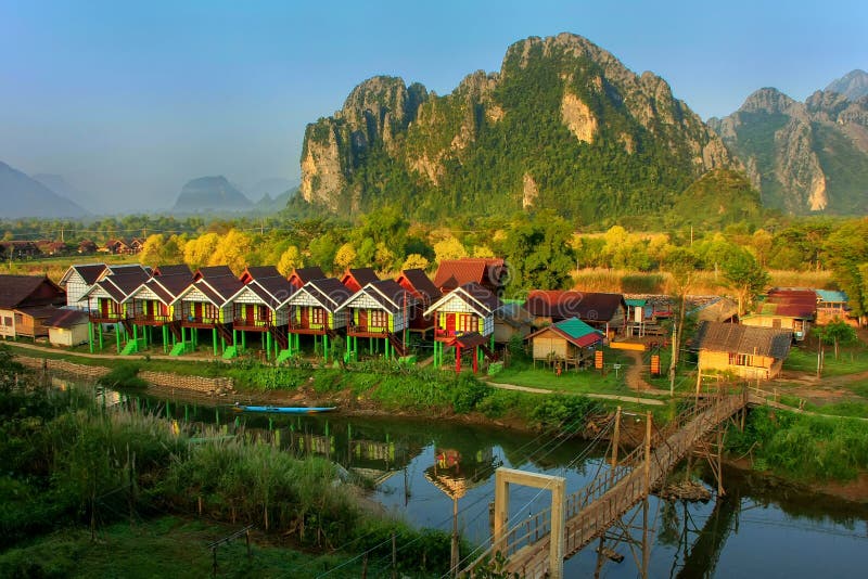 Vang Vieng Limestone Karsts-Vientiane Province-Laos