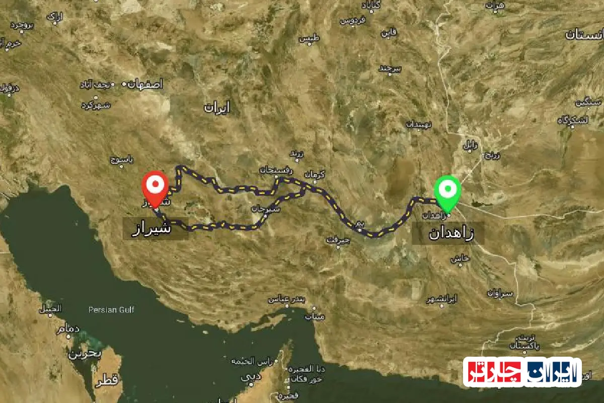 سفر مطمئن از زاهدان به شیراز با رزرو آنلاین بلیط اتوبوس