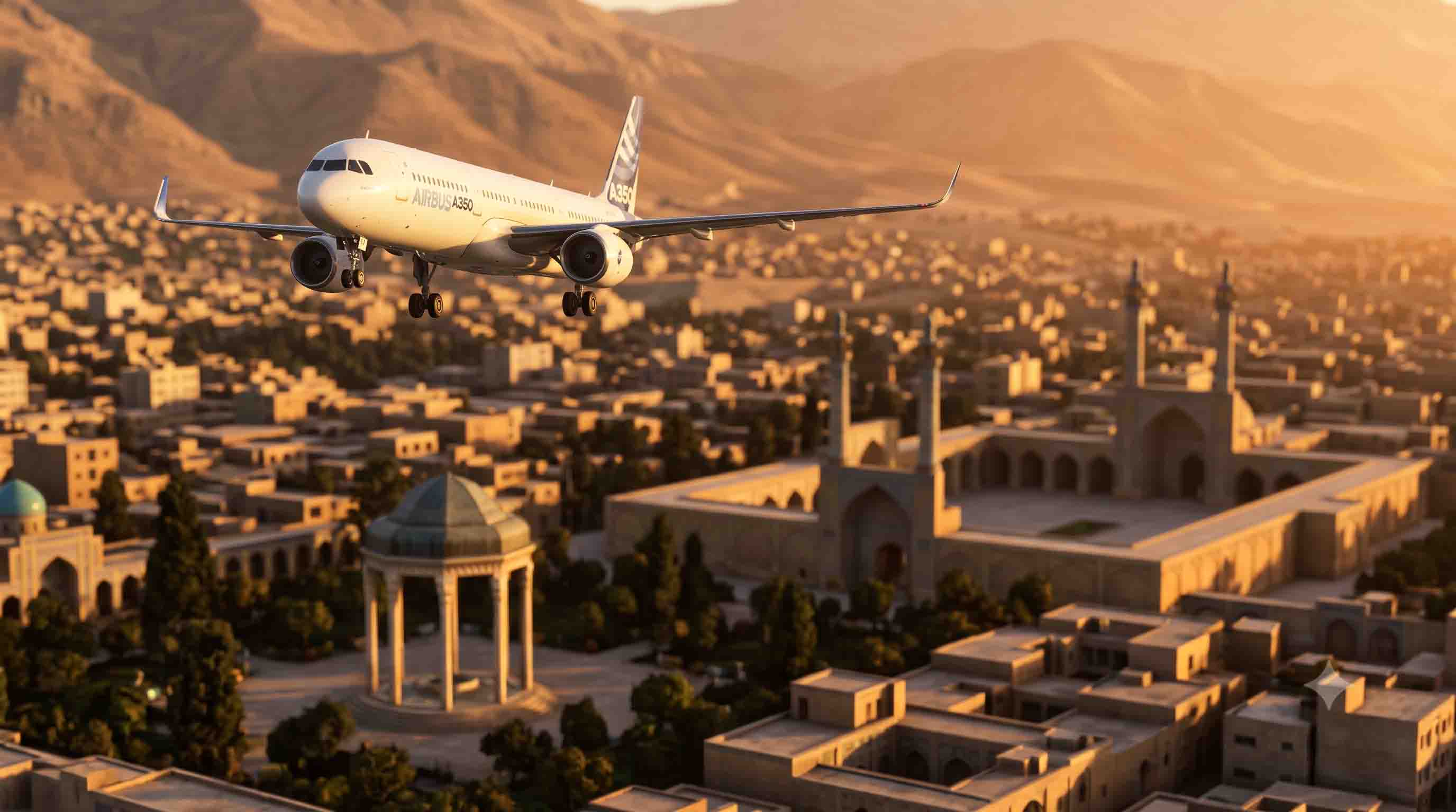 خرید بلیط هواپیما کرمان شیراز با بهترین قیمت